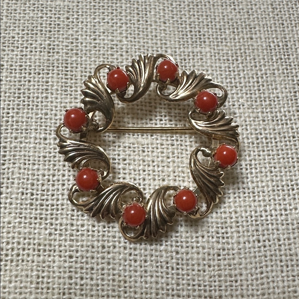 🧡 12KTGF Antique Brooch 🧡